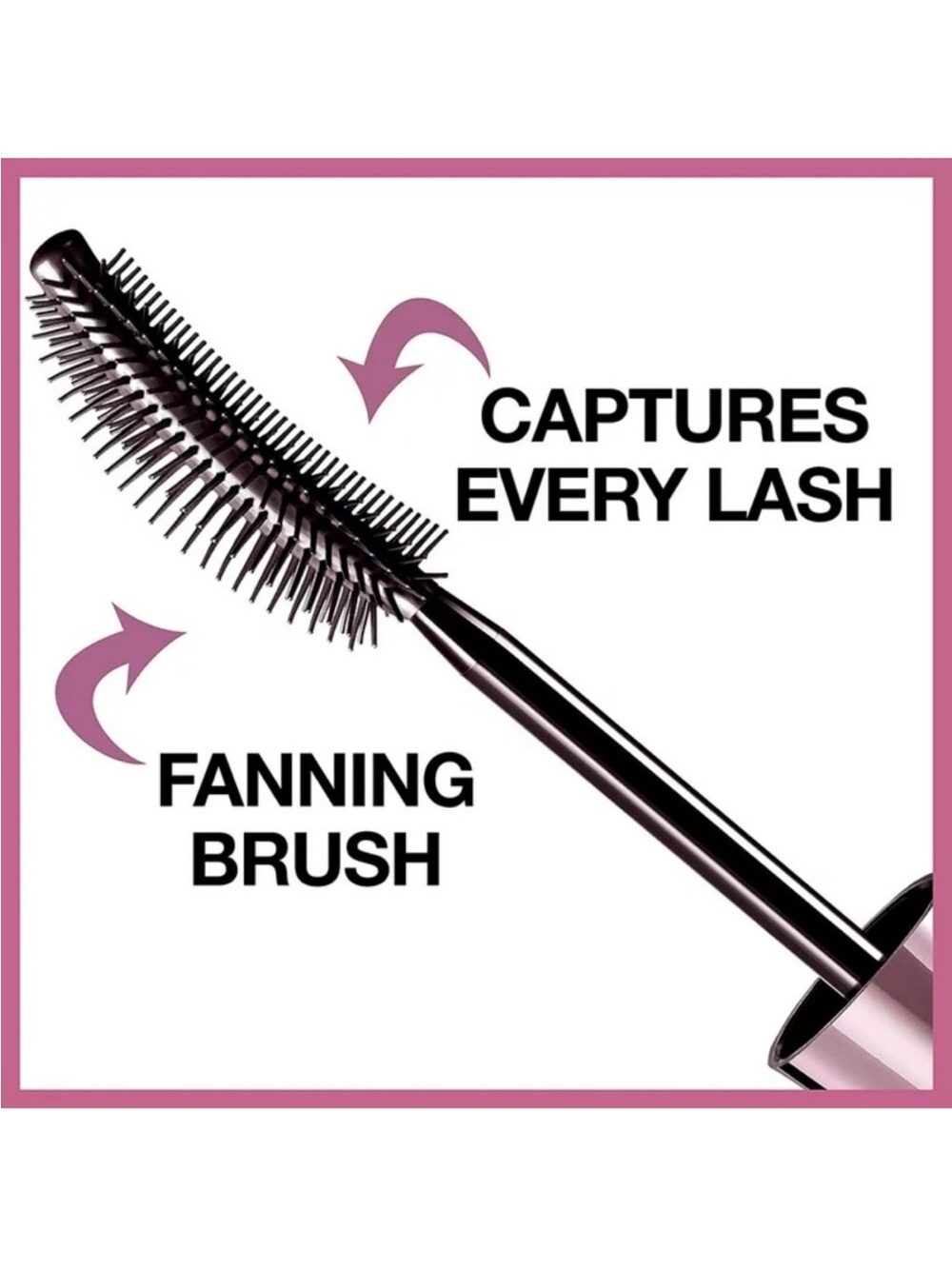 (2) Maybelline Lash Sensational Full Fan Effect Very Black Mascara- .15oz Travel - Picture 4 of 4
